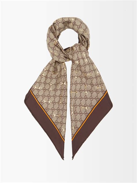 gucci horsebit scarf|gucci scarf women sale.